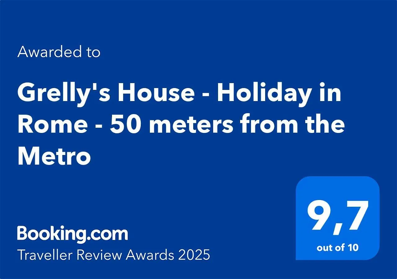 Lägenhet Grelly'S House - Holiday In Rome - 50 Meters From The Metro Italien
